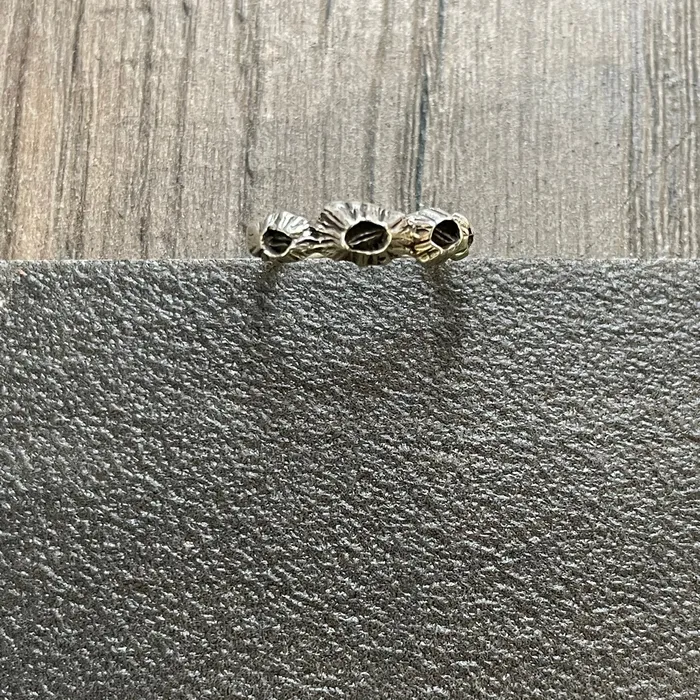 Andrew Xenos Necklaces Four Barnacles Stacking Rings