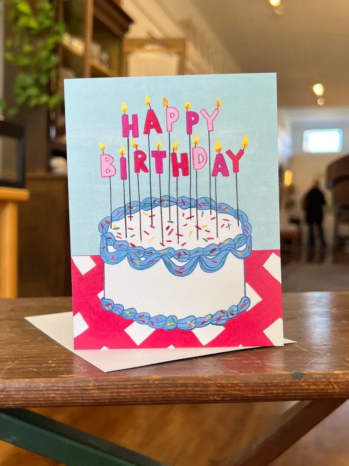 Birthday Cake Card Celeste Caldwell Wholesale Earrings
