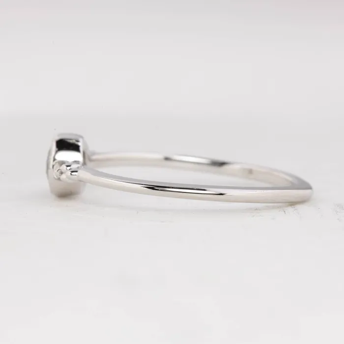 Estel Ring 43mm 04ct Light Blue Montana Sapphire 14k White Gold Envero Jewelry Rings