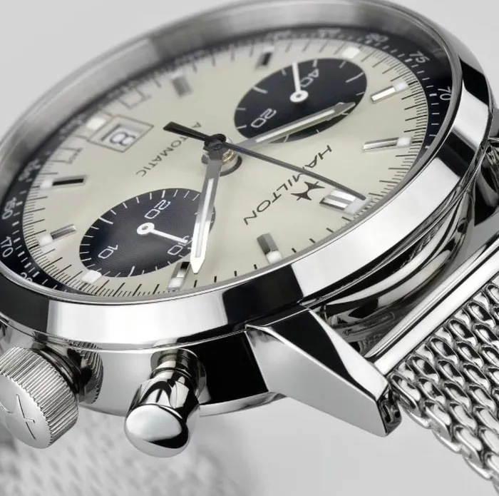 HAMILTON Earrings HamiltonAMERICAN CLASSIC INTRAMATIC AUTO CHRONO Automatic 40 mm H38416111