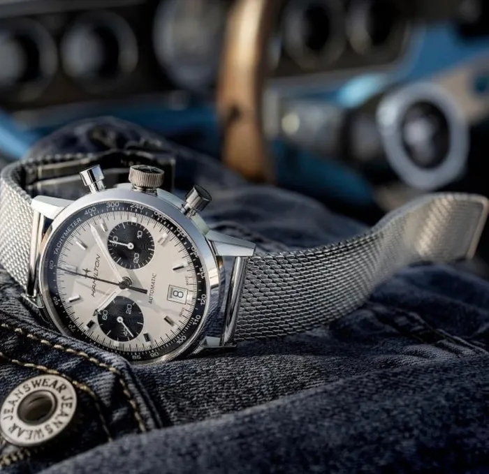HAMILTON Earrings HamiltonAMERICAN CLASSIC INTRAMATIC AUTO CHRONO Automatic 40 mm H38416111