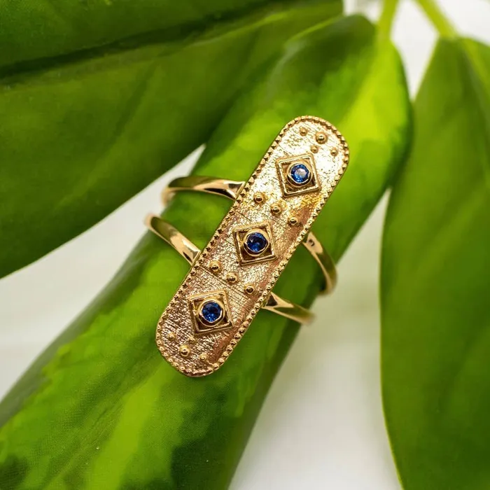 Rings Baizaar Sapphire Healer Ring