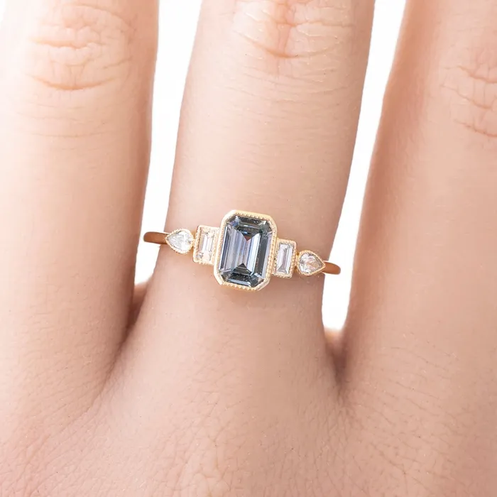Rings Envero Jewelry Edith Ring 071ct Light Blue Montana Sapphire 14k Yellow Gold One of a kind Rings Envero Jewelry Edith Ring 071ct Light Blue Montana Sapphire 14k Yellow Gold One of a kind