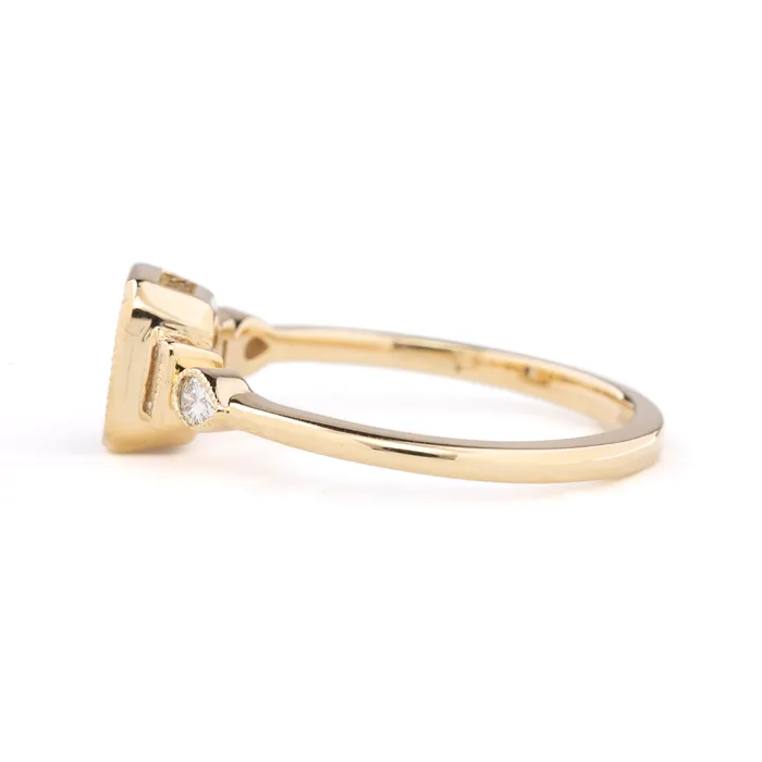 Rings Envero Jewelry Edith Ring 071ct Light Blue Montana Sapphire 14k Yellow Gold One of a kind Rings Envero Jewelry Edith Ring 071ct Light Blue Montana Sapphire 14k Yellow Gold One of a kind