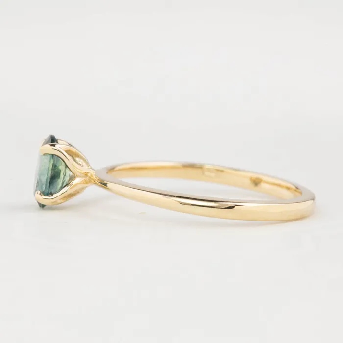 Rings Envero Jewelry Sara Ring 085ct Blue Green Montana Sapphire 14k Yellow Gold One of a kind Rings Envero Jewelry Sara Ring 085ct Blue Green Montana Sapphire 14k Yellow Gold One of a kind