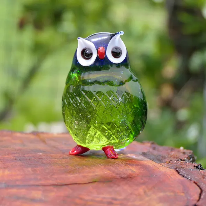 Big Owl Murano Glass Balbi Cristiano Rings