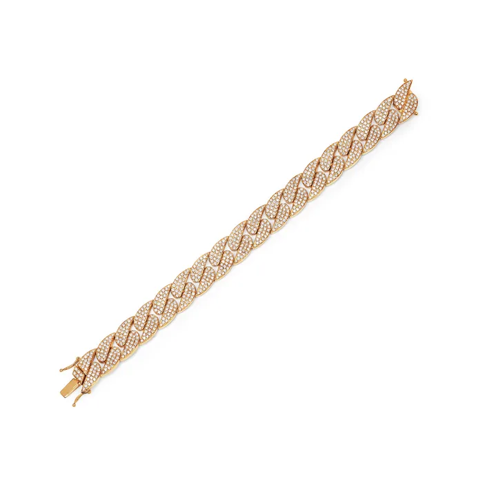 Bracelets Polachecks Collection Diamond Link Bracelet