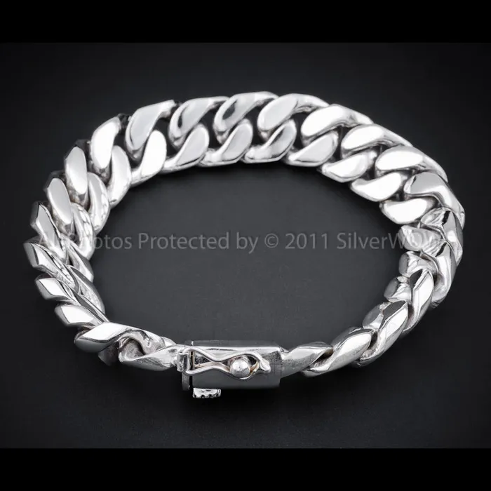 Bracelets silverwow 20mm Miami Cuban Link Bracelet