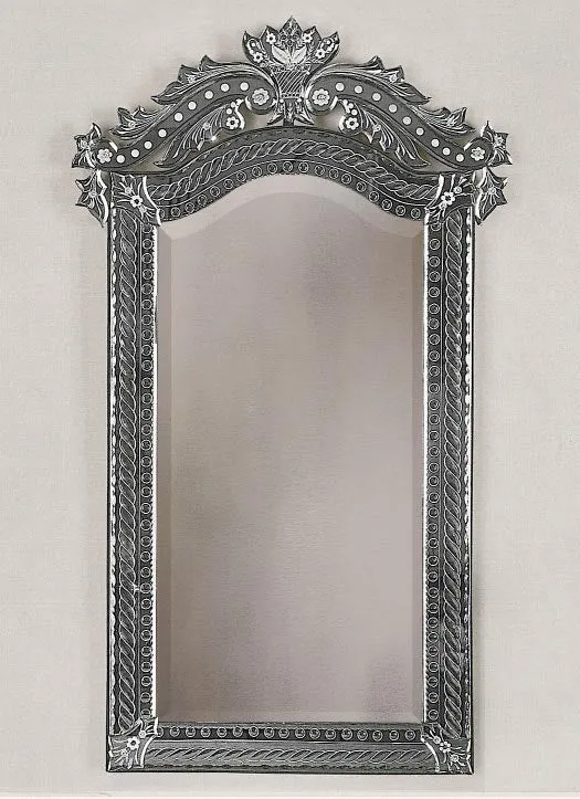 MuranoVItrum Home Decor Earrings Mirror 700 Line LOUIS XIV Art 7025