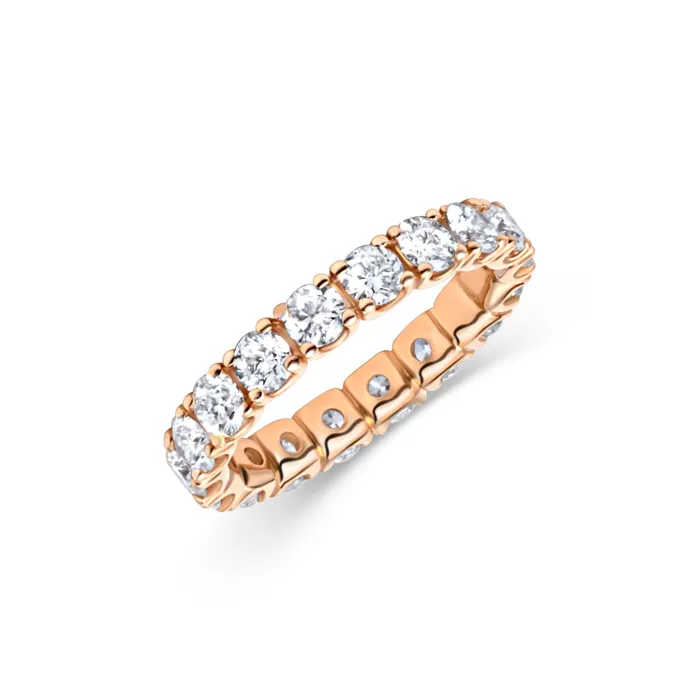 Rings Prong Set Diamond Eternity Band 248tw Polachecks Collection