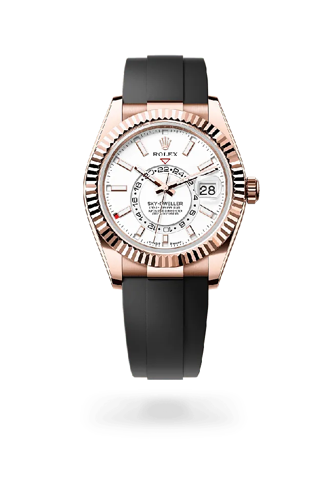 Rolex SkyDweller Earrings