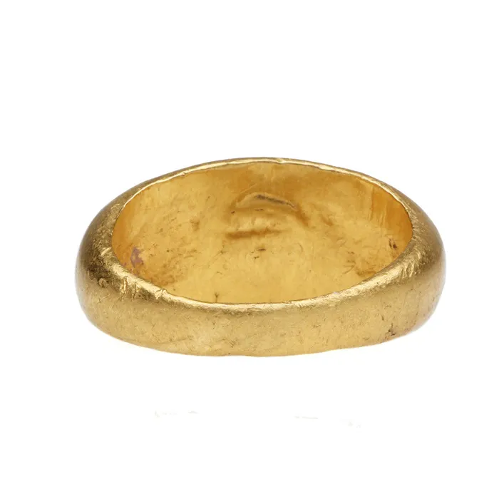 Roman Agate Intaglio Rabbit Ring Bell Bird Antiques Rings