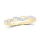 10k Yellow Gold Round Diamond Twist Stackable Band Ring 15 Cttw gndatlanta Rings 10k Yellow Gold Round Diamond Twist Stackable Band Ring 15 Cttw gndatlanta Rings