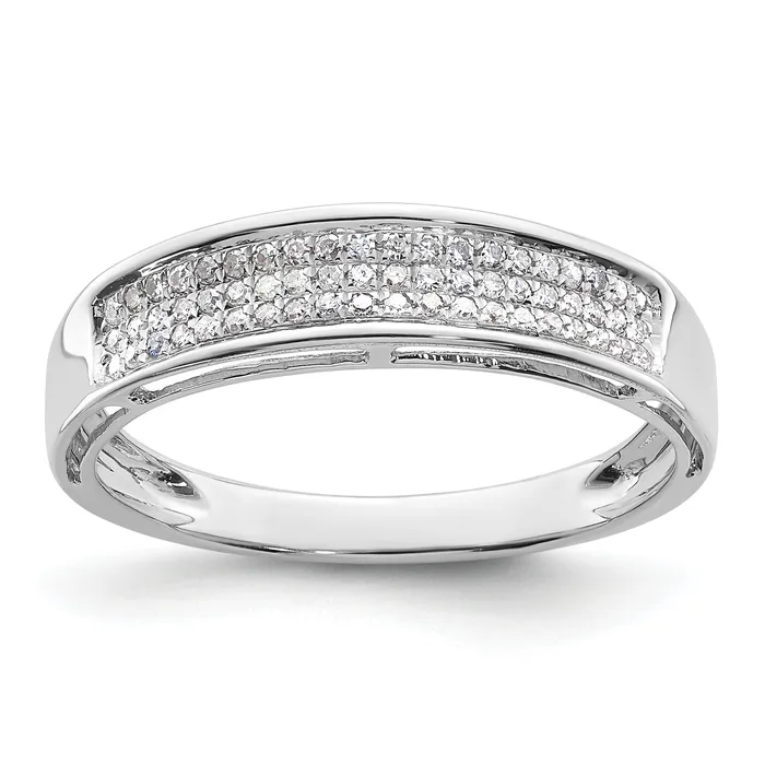 14k White Gold 15 Ct Lab Grown Diamond VSSI G Ladies Band Ring Goldia Rings 14k White Gold 15 Ct Lab Grown Diamond VSSI G Ladies Band Ring Goldia Rings