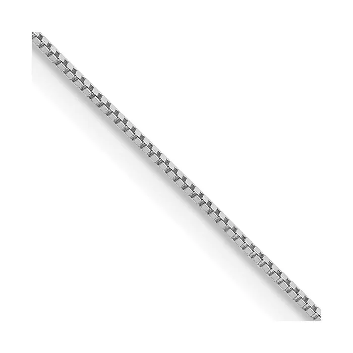 14K White Gold 16 inch Carded 5mm Box Link with Spring Ring Clasp Chain Necklace QGold Necklaces 14K White Gold 16 inch Carded 5mm Box Link with Spring Ring Clasp Chain Necklace QGold Necklaces