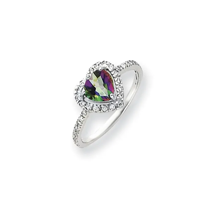 14k White Gold AA Real Diamond ring Goldiacom Rings