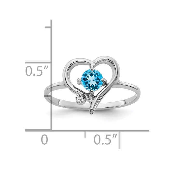 14k White Gold AA Real Diamond ring Goldiacom Rings