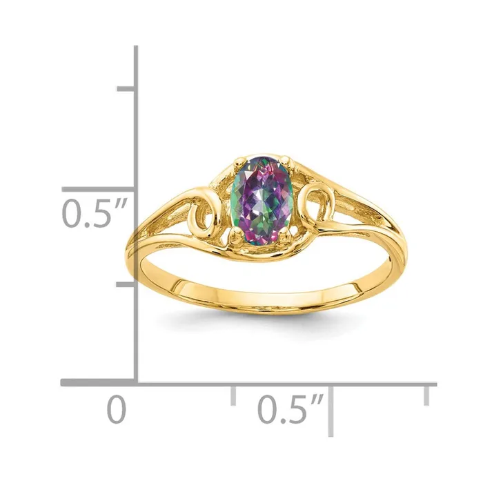 14K Yellow Gold ring Goldia Rings