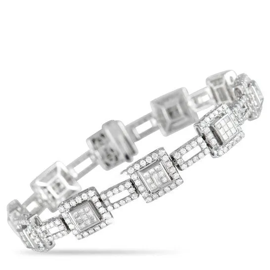 Bracelets JMS always Original LB Exclusive 14K White Gold 515 ct Diamond Bracelet Bracelets JMS always Original LB Exclusive 14K White Gold 515 ct Diamond Bracelet