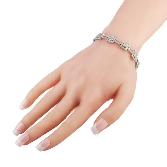 Bracelets JMS always Original LB Exclusive 14K White Gold 515 ct Diamond Bracelet Bracelets JMS always Original LB Exclusive 14K White Gold 515 ct Diamond Bracelet