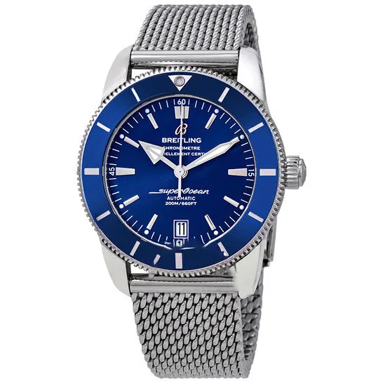 Bracelets Original Breitling Superocean Heritage II Automatic Mens Stainless Steel Mesh Watch AB201016C960154A JMS always Bracelets Original Breitling Superocean Heritage II Automatic Mens Stainless Steel Mesh Watch AB201016C960154A JMS always