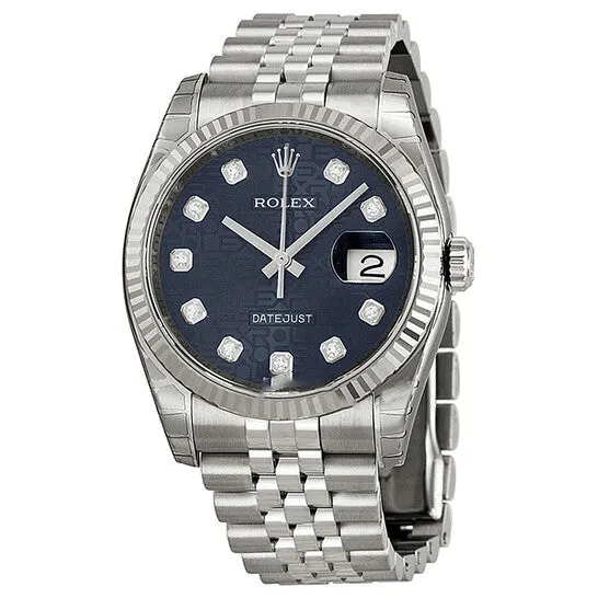 Bracelets Original Rolex Oyster Perpetual 36 mm Blue Dial Stainless Steel Jubilee Bracelet Automatic Ladies Watch 116234BLJDJ JMS always Bracelets Original Rolex Oyster Perpetual 36 mm Blue Dial Stainless Steel Jubilee Bracelet Automatic Ladies Watch 116234BLJDJ JMS always