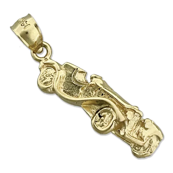 Charm Necklaces Goldia 14K Gold Convertible Roadster Charm
