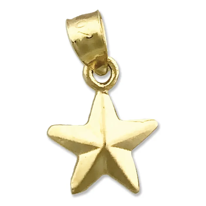 Charm Necklaces Goldia 14K Gold Star Charm