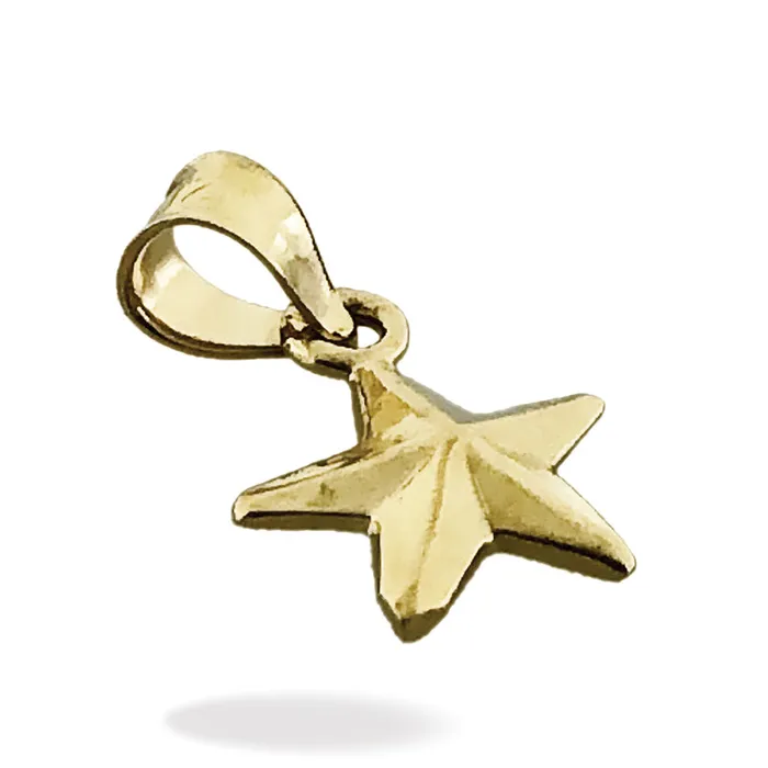 Charm Necklaces Goldia 14K Gold Star Charm