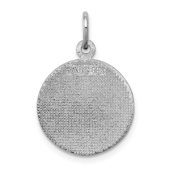 Charm Necklaces Goldia 14k White Gold Communion Charm