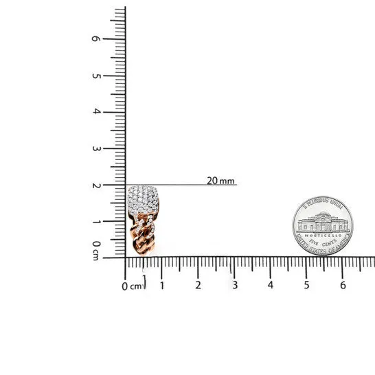 Earrings JMS always Original Haus of Brilliance 18K Rose Gold 34 Cttw Round Diamond Pave Cuban Chain Huggie Earrings GH Color SI1SI2 Clarity Earrings JMS always Original Haus of Brilliance 18K Rose Gold 34 Cttw Round Diamond Pave Cuban Chain Huggie Earrings GH Color SI1SI2 Clarity