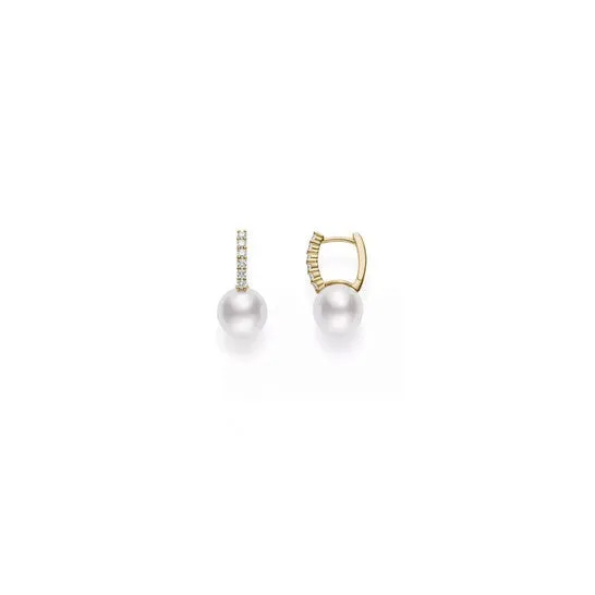 Earrings JMS always Original Mikimoto 8Mm Akoya Pearl Diamond Earrings Mea10228adxk Earrings JMS always Original Mikimoto 8Mm Akoya Pearl Diamond Earrings Mea10228adxk