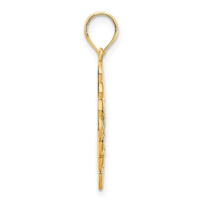 Goldia 14k Yellow Gold Fancy Pendant PreStyled Sets