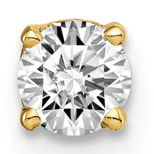 goldiaca Earrings 14k Single Stud Diamond Earring