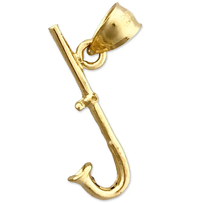 Goldia Charm Necklaces 14K Gold 3D Snorkel Charm