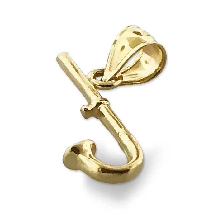 Goldia Charm Necklaces 14K Gold 3D Snorkel Charm