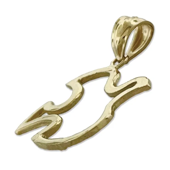 Goldia Charm Necklaces 14K Gold Holy Spirit Dove Charm