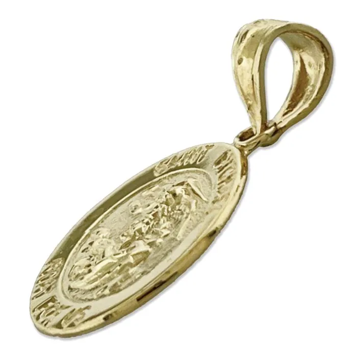 Goldia Charm Necklaces 14K Gold Saint Michael Charm