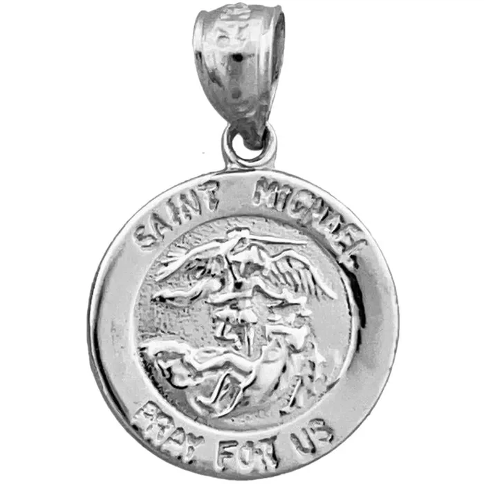 Goldia Charm Necklaces 14K Gold Saint Michael Charm