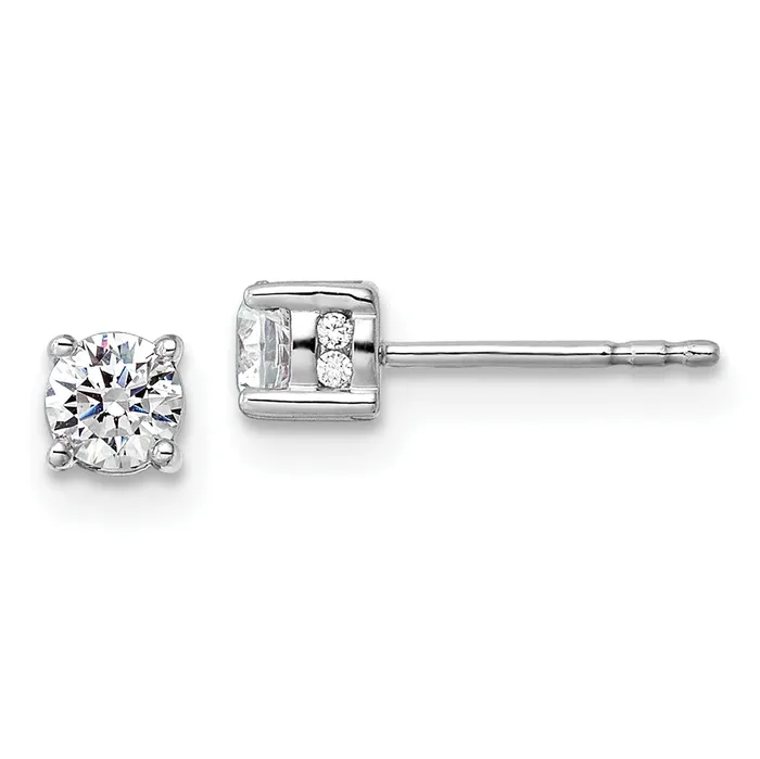Goldia Earrings 14k Yellow Gold 12 Ct Lab Grown Diamond VSSI G Stud Post Earrings Goldia Earrings 14k Yellow Gold 12 Ct Lab Grown Diamond VSSI G Stud Post Earrings