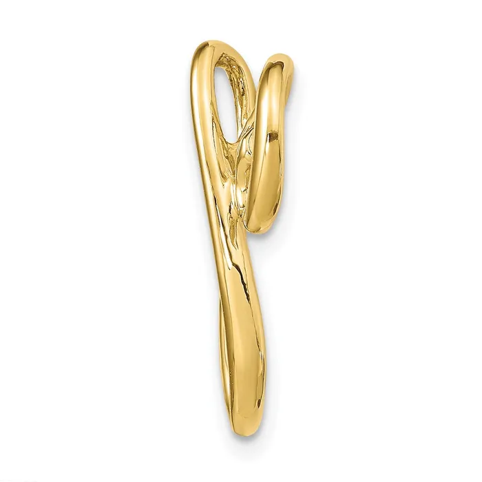 Goldia Necklaces 14k Yellow Gold Polished Letter P Initial Slide