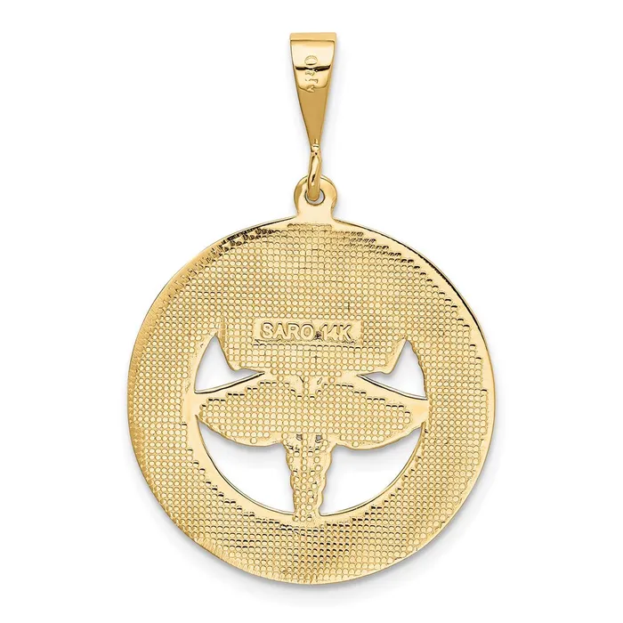 Goldia Necklaces 14k Yellow Gold RN THE ART OF CARING Pendant