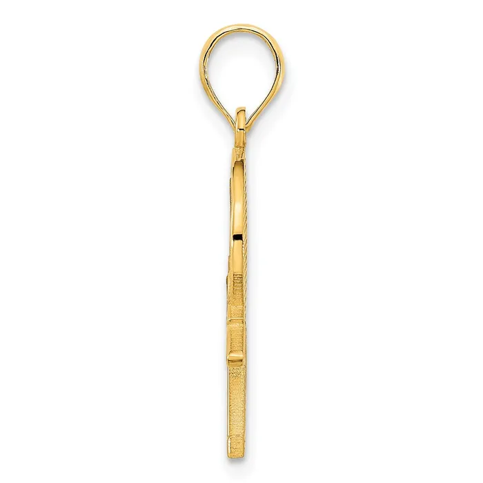 Goldia PreStyled Sets 14k Yellow Gold Compass Pendant