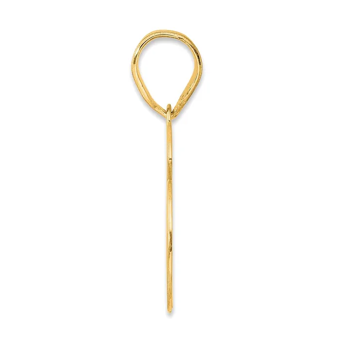 Goldia PreStyled Sets 14k Yellow Gold Polished Number 66 Pendant