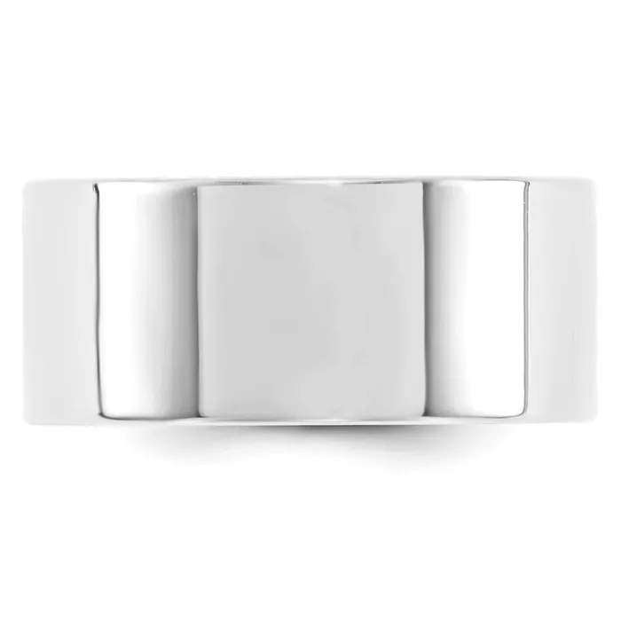 Goldia Rings Solid 10K White Gold 10mm Standard Flat Comfort Fit MensWomens Wedding Band Ring Size 55 Goldia Rings Solid 10K White Gold 10mm Standard Flat Comfort Fit MensWomens Wedding Band Ring Size 55