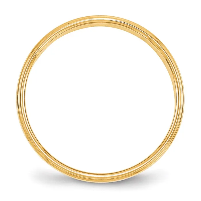 Goldia Rings Solid 10K Yellow Gold 4mm Flat with Step Edge MensWomens Wedding Band Ring Size 4 Goldia Rings Solid 10K Yellow Gold 4mm Flat with Step Edge MensWomens Wedding Band Ring Size 4