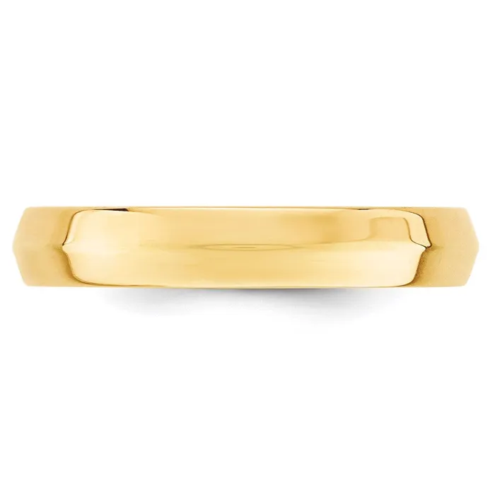 Goldia Rings Solid 10K Yellow Gold 4mm Knife Edge Comfort Fit MensWomens Wedding Band Ring Size 105 Goldia Rings Solid 10K Yellow Gold 4mm Knife Edge Comfort Fit MensWomens Wedding Band Ring Size 105