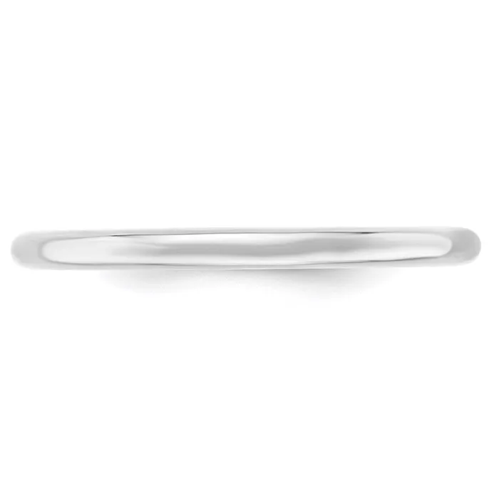 Goldia Rings Solid 14K White Gold 2mm Standard Comfort Fit MensWomens Wedding Band Ring Size 5 Goldia Rings Solid 14K White Gold 2mm Standard Comfort Fit MensWomens Wedding Band Ring Size 5