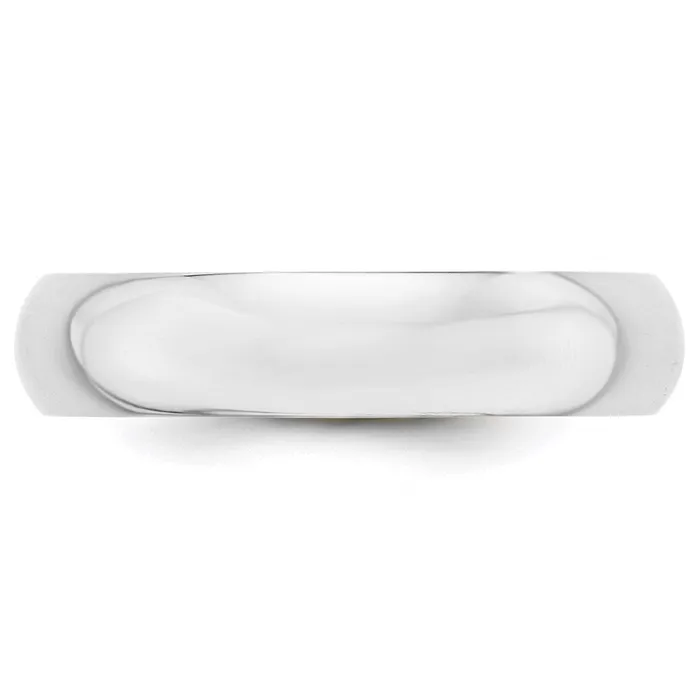 Goldia Rings Solid 14K Yellow Gold White Gold 5mm HalfRound MensWomens Wedding Band Ring Size 95 Goldia Rings Solid 14K Yellow Gold White Gold 5mm HalfRound MensWomens Wedding Band Ring Size 95