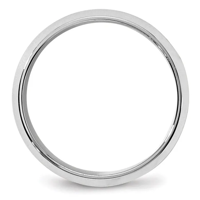 Goldia Solid 10K White Gold 8mm Bevel Edge Comfort Fit MensWomens Wedding Band Ring Size 125 Rings Goldia Solid 10K White Gold 8mm Bevel Edge Comfort Fit MensWomens Wedding Band Ring Size 125 Rings